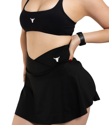 Falda CurveV Active Negra