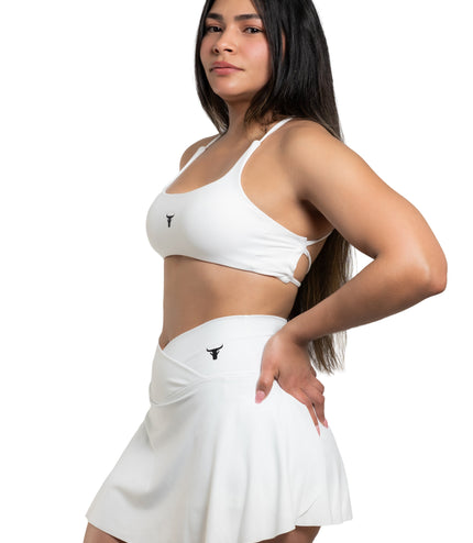 Falda CurveV Active Blanca