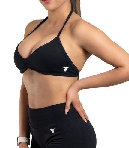 Top Halter Force Negro