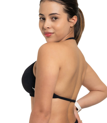 Top Halter Force Negro