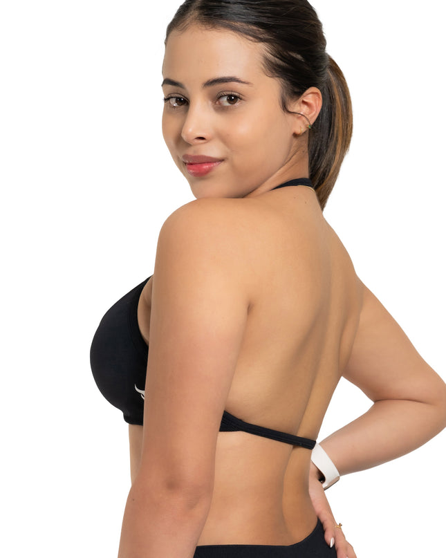 Top Halter Force Negro